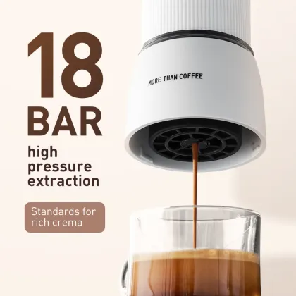 ZZUOM 18Bar Portable Espresso Maker