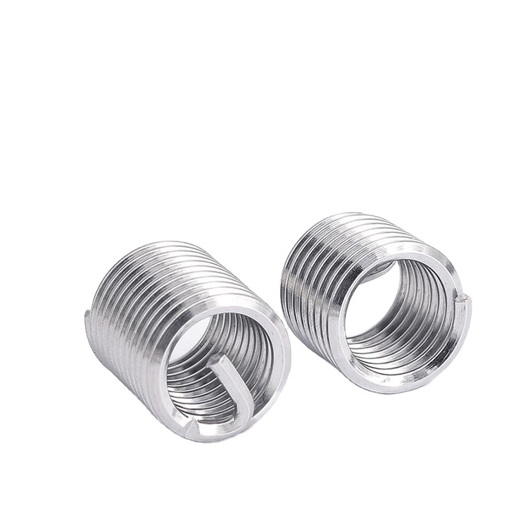 316L Stainless Steel M10*1.25 Fasteners Threaded Repair Insert for Industrial Use Box and Carton Packing