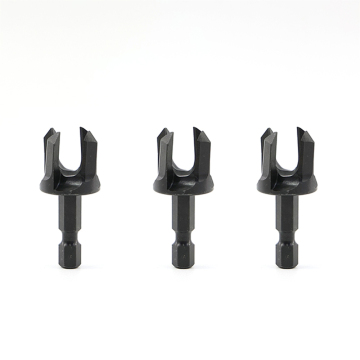 Toolway 15.9mm Carbid Hex Shank Plug Cutter Countersink Bit für hochwertige Holzbohrungen