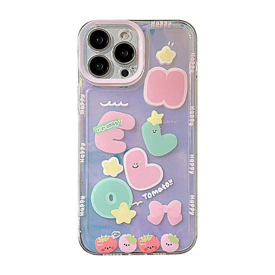 Hot Sale Custom Cartoon Anime TPU Case for iPhone 11/12/13/14/15 Pro Max