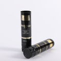 200ml Round Black Shampoo Container Cosmetic Cream Tube