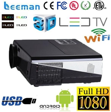 2800lumens led android lcd projector full hd 3d projector dlp