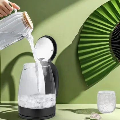 Hot-Selling 1.8L Glass Kettle Household Electric Glass Kettle