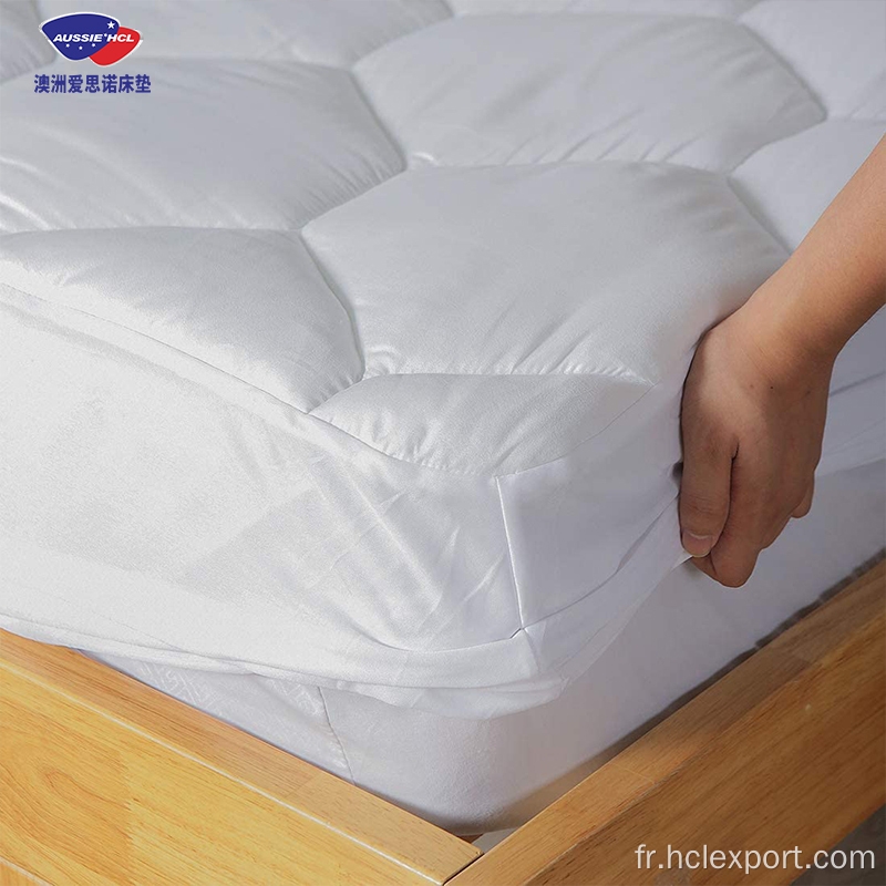 Protecteur de couverture de matelas imperméable anti-mite