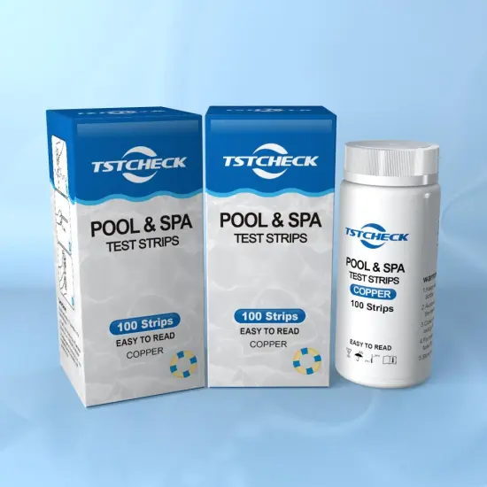 Copper test kit for water quality