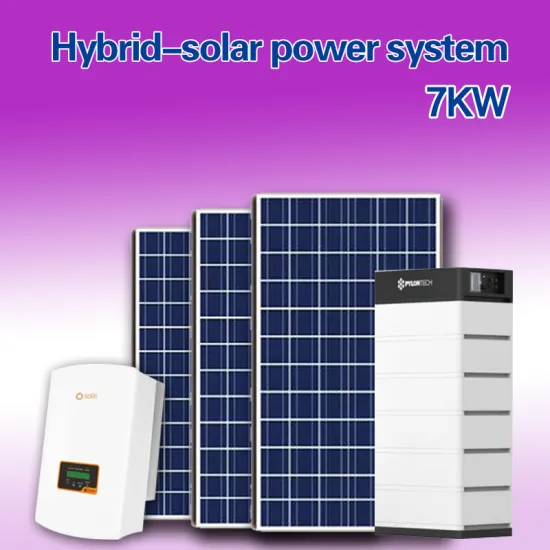 7kw Hybrid Home Solar Power System Solar Energy AC Lithium (contains one lithium battery) 7
