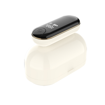 Powerful Double Head USB Rechargeable Lint Remover and Fabric Shaver with LED Display and 1800mAh Lithium Battery