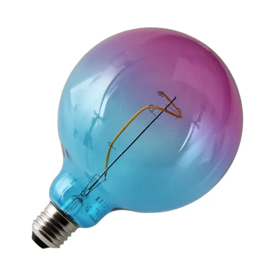 Gradient Color 4W 2200K Spiral Soft Filament LED Bulb - G125