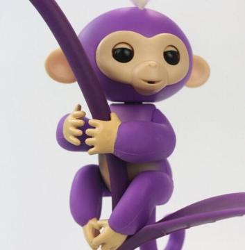 2017 Newest Design Interactive Finger Toys Wholesale Colorful Smart Fingerlings Monkey