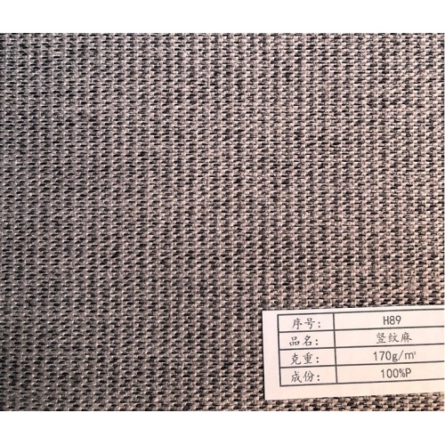 Living Room Furniture OEM Woven Material Liene Sofa Fabric