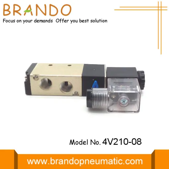4.5VA Power Consumption Pneumatic Cylinder Valve