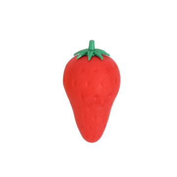 colorful fruit eraser with logo