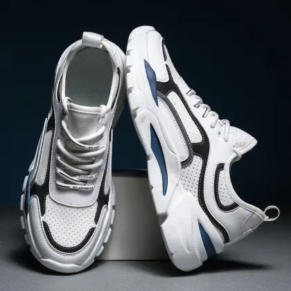 fashion design breathable flat casual men shoes