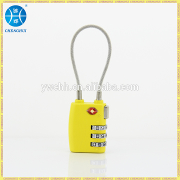TSA cable lock digital lock