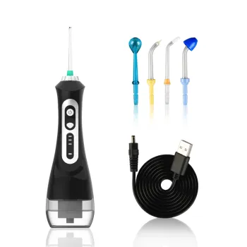Professional Travel-Portable USB Rechargeable Dental Irrigator: An Advanced Electric Water Flosser for Teeth Cleaning, 2023 Model - SG833