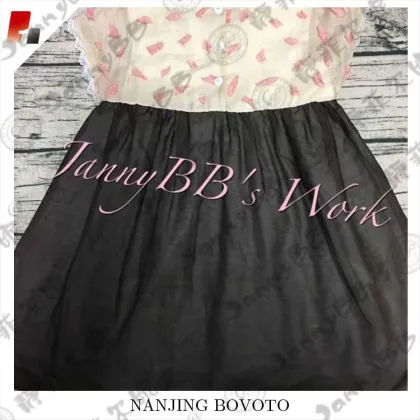 Wholesale Boutique cotton silk fabric dress