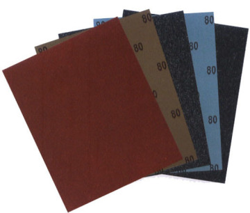 Waterproof Silicon Carbide Latex Abrasive Sand Paper 9x11 Grit 120 Emery Paper 230x280mm