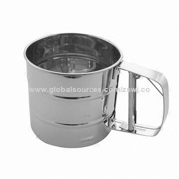 Traditional Flour Sifter Made of Stainless Steel