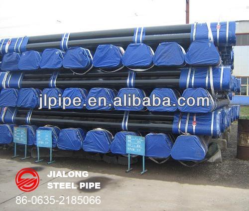API 5L spec grade B steel pipe hot rolled seamless steel line pipe