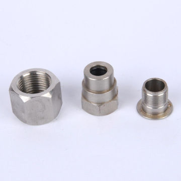 Micro bearbetning, legerat stål, rullade tråd Precision Cnc-bearbetning för Automation maskin