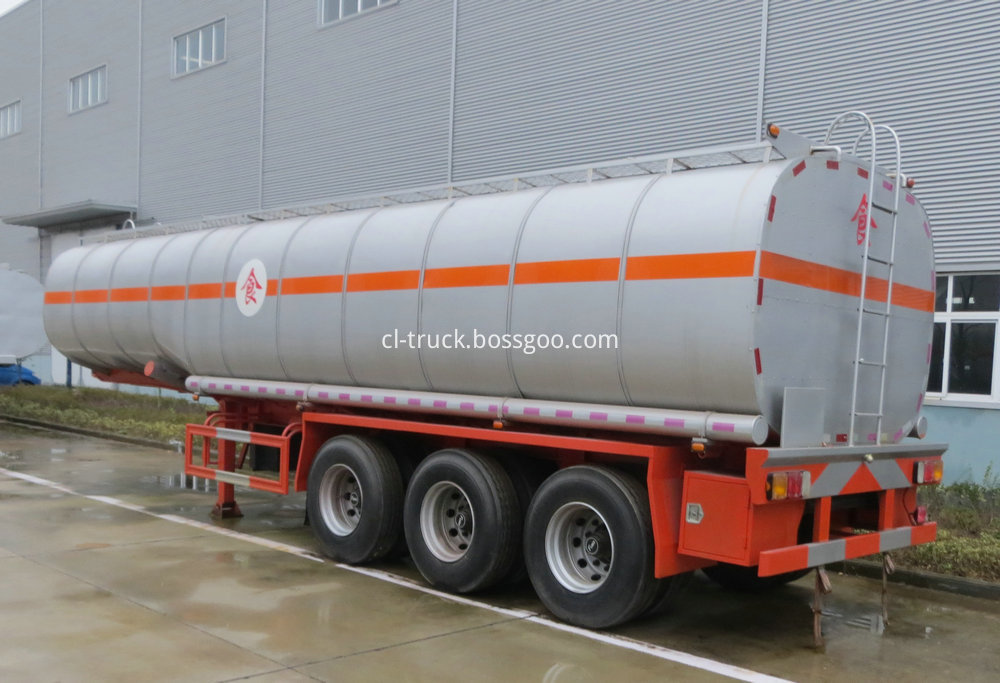 3 axis edible oil Semi Trailer