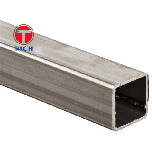 ASTM A312 304/304L /316 /Tubo quadrado de aço inoxidável de precisão para alta temperatura e corrosão geral