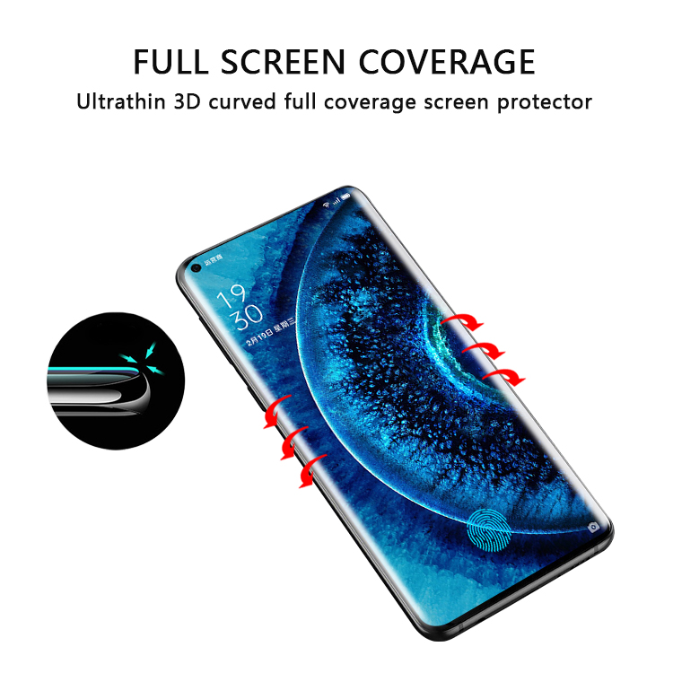 Full coverage screen protector for Oppo