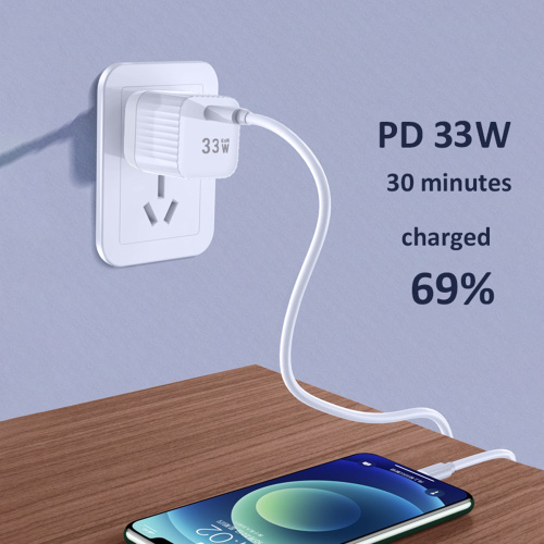 Teléfono PD 33W USB C Gan Charger