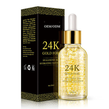 24K goud hyaluronzuur nicotinamide face serum