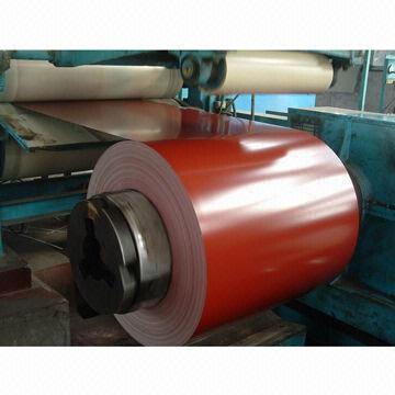 Prepainted Steel Coils, 0.2 to 1.5mm Thickness, >1250mm Width