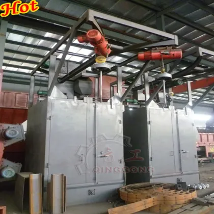Automatic Rust Remove Surface Cleaning Shot Blasting Machinery Abrator