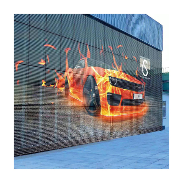 High Brightness Transparent LED Screen for Shopping Malls (500x500mm)