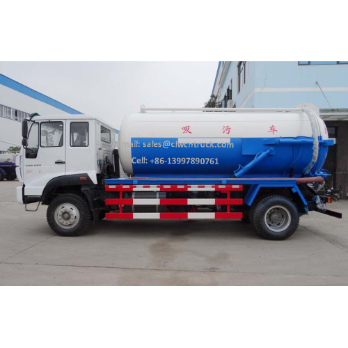 Brand New SINOTRUCK 10m³ Vaccum Sewage Tanker