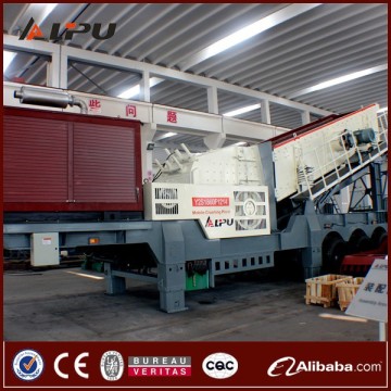 New Design and High Efficiency Mobile Crusher Plant from Shanghai Lipu