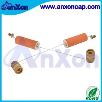 High voltage live line capacitor