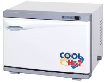 Hot & cool towel wardrobe, 1-door, 1-shelf