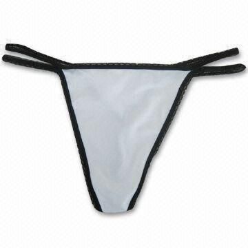 Women's Panties, Customized Logos and Colors are Accepted, Made of Cotton and Spandex