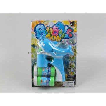 Plastic battery operated bubble gun for kid can be mixed 2 colors