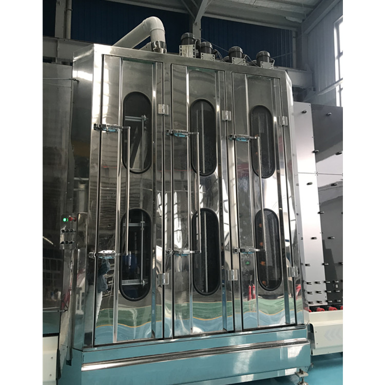 Air suspension transfer IG glass production line