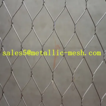 stainless steel wire rope mesh net netting