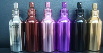 spray coating line for aluminium bottles