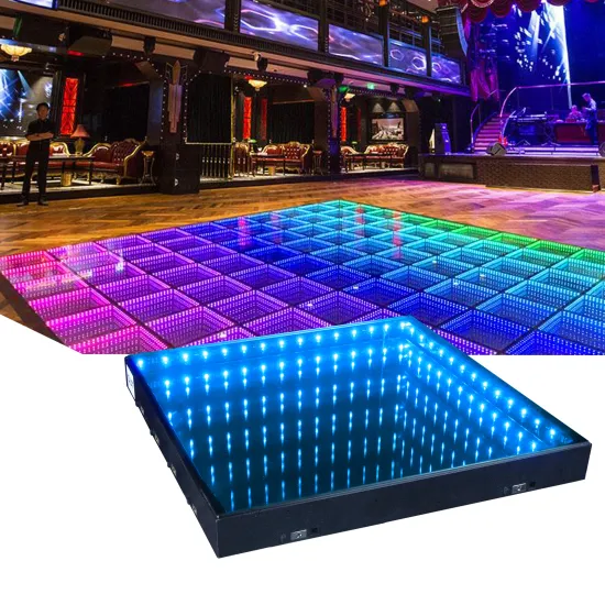 IP67 Outdoor RGB LED Light 3D Mirror Stage for Wedding Dance Floor