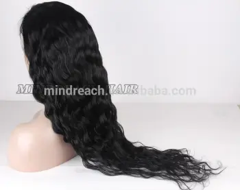 Top grade fast shipping Brazilian hair full lace wig 30inch natural wave Brazilian human hair lace wig
