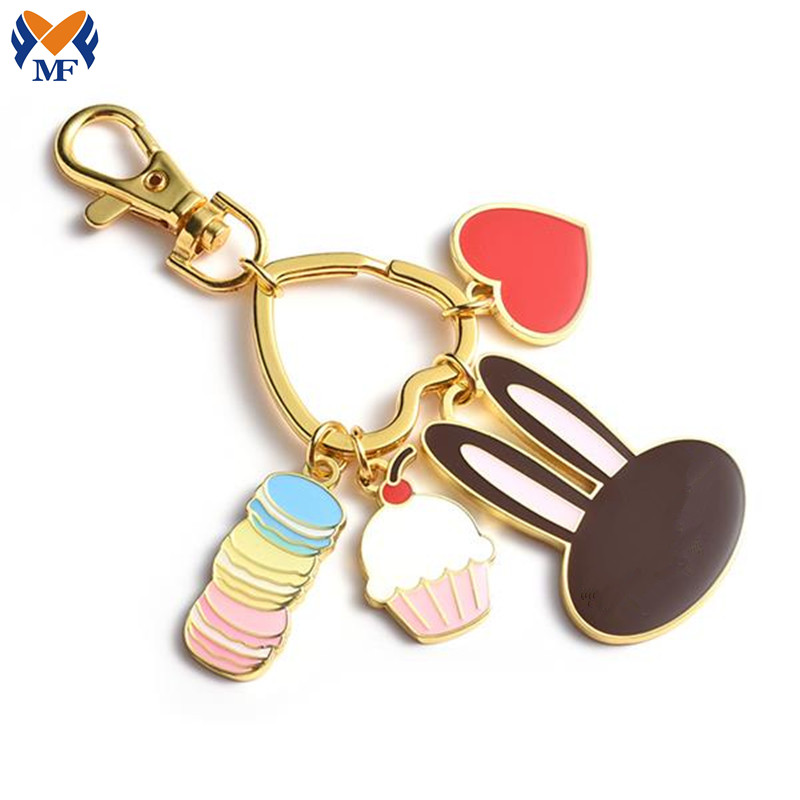 Colorful Enamel Keychain