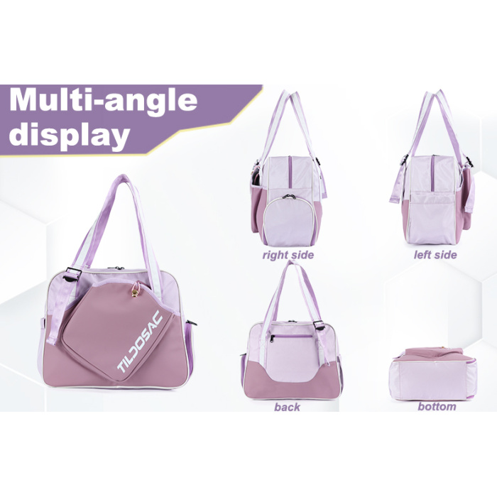 Polyester with PU high quality Pickelball bag