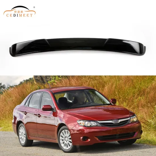 Hot Selling Rear Trunk Wing Lip Spoiler for Subaru Impreza 2011