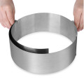 Stainless Steel Adjustable Round Cake Ring Mousse Mold