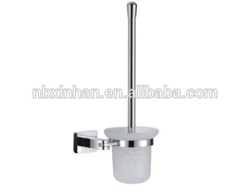 Elegant Chrome plating,wall mounted, Bathroom WC toilet brush holder