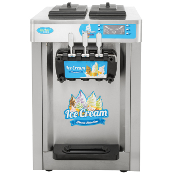 Máquina de helado suave de acero inoxidable Precio de 20-25L/H
