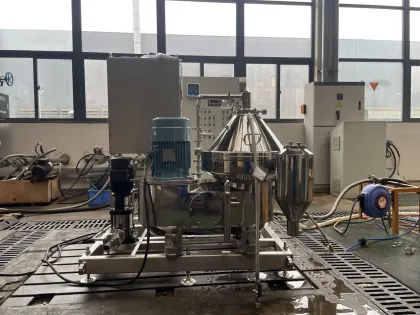 Highly Automatic PLC Gear Pump Motor Beer Separator with Bearing Core Component